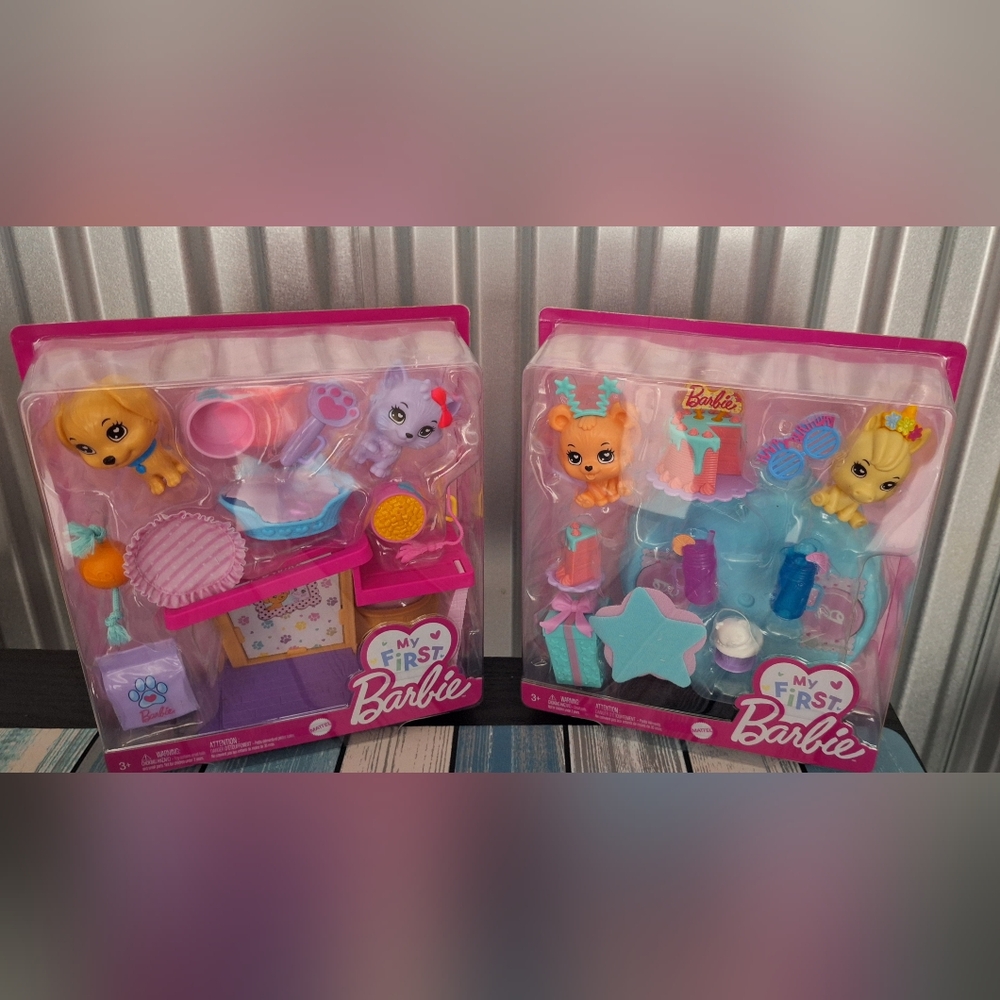 My first barbie pet playset